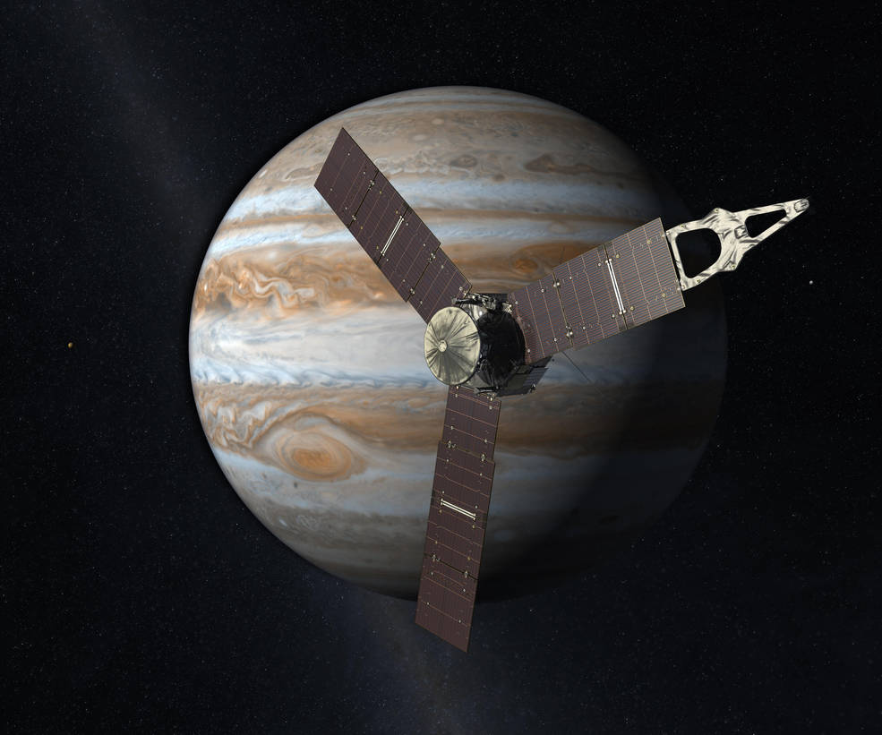 NASA Jupiter Probe Sets Distance Record for Solar-Powered Spacecraft